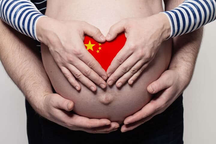 中国の代理出産イメージ
